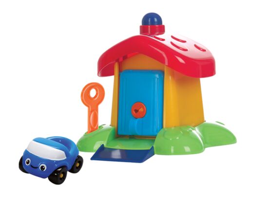 Spielzeugauto Garage Speed Buggy Haus + 1 Speed Buggy