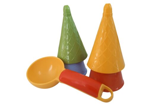 Sandform Eiscreme Set 5 - BIO