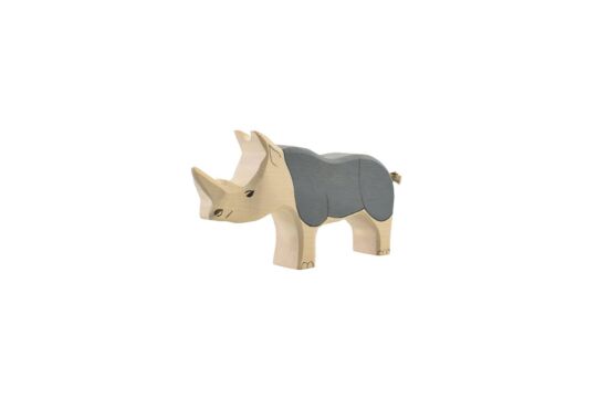Holzspielfigur Nashorn groß