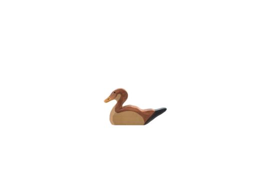 Holzspielfigur Ente