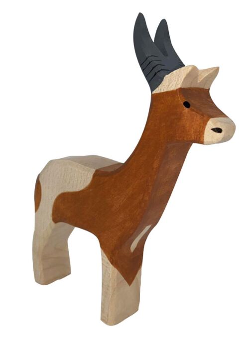 Holzspielfigur Steinbock