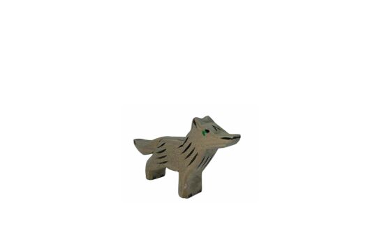 Holzspielfigur Wolf