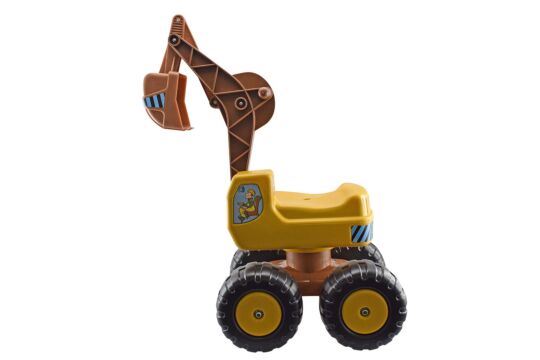 Sitzbagger Mobby-Dig in grün - ÖKO