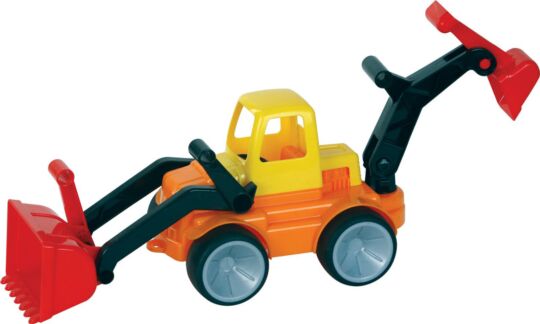 SpielzeugautoI Bulldozer mit Heckschaufel