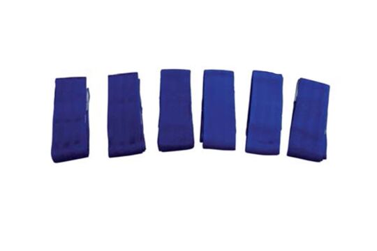 Mannschaftsbänder blau - Set 6