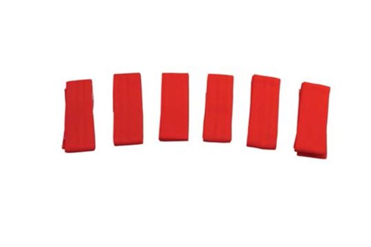 Mannschaftsbänder rot - Set 6