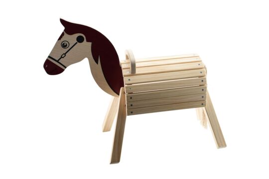 Holzpferd Pony Duply Woody