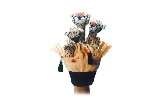 Handspielpuppe Leopard
