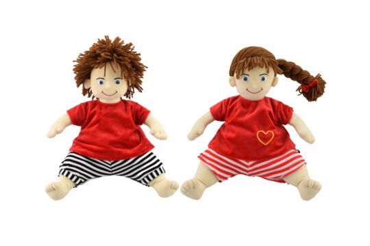 Soft Puppen Set 30 cm Ida & Max - Set 2