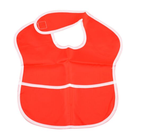 Babylatz aus Nylon - rot