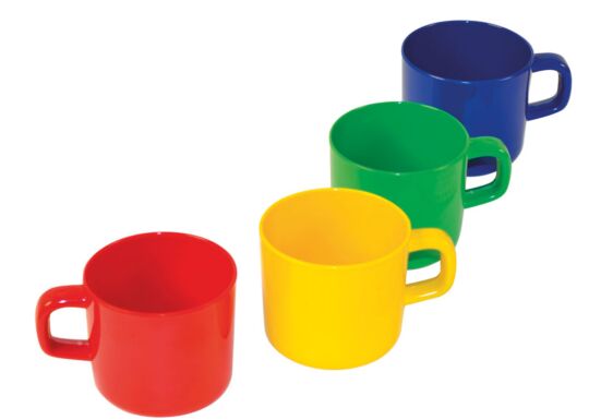 Henkelbecher 0,2l blau - Set 6