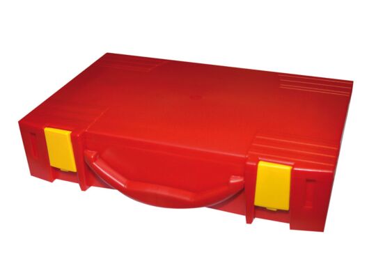 GOWI Koffer aus Kunststoff - rot